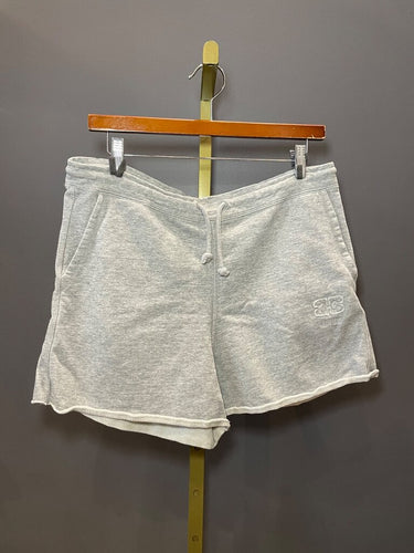 Ganni Grey Butterfly Logo Sweat Shorts sz S