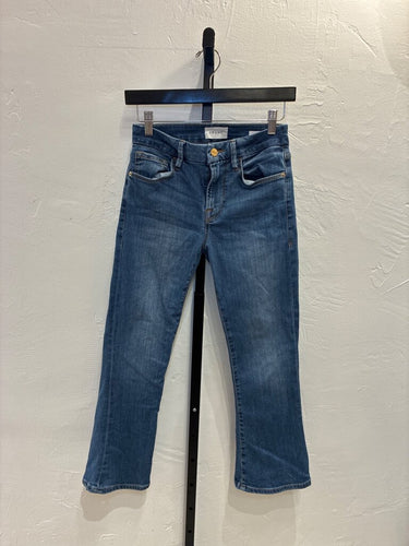 FRAME Le Crop Mini Boot Jeans sz 25