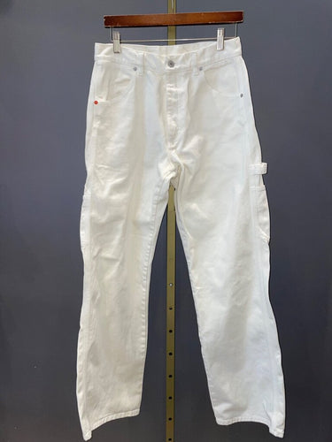 Heron Preston White Carpenter Denim Jeans sz 29