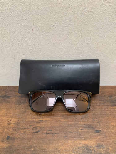 Saint Laurent Flat-Top Square Sunglasses