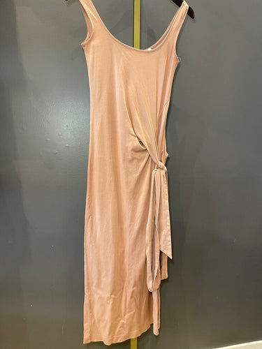 Vince Sleeveless Side-Tie Midi Dress sz XXS