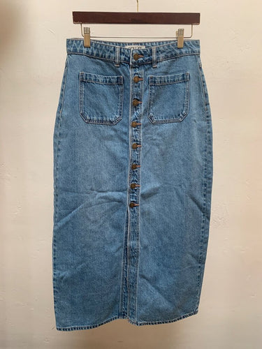 Rolla's Sailor Skirt in Mid Blue - Size 28 sz 28