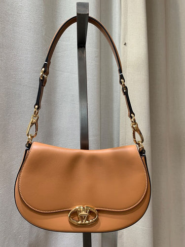 Valentino Garavani VLogo Signature Leather Shoulder Bag