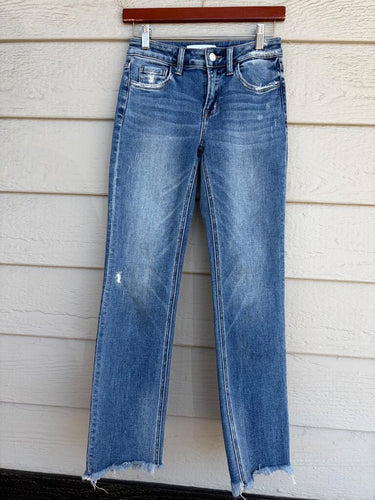 Flying Monkey Distressed Straight Leg Jeans sz 24
