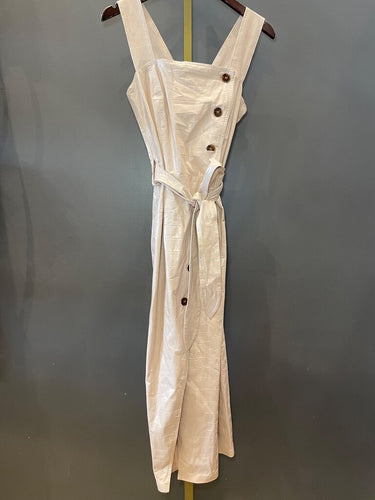 Nanushka Jael Croc-Effect Vegan Leather Jumpsuit