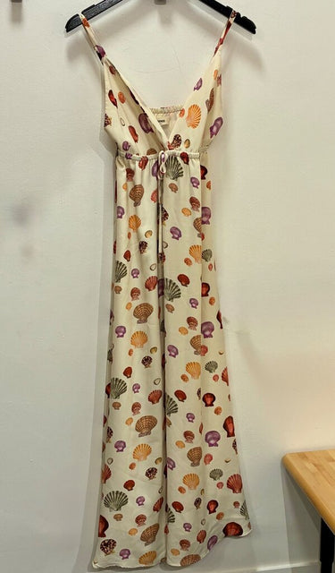 L'Agence Seashell Print Sleeveless Dress sz M