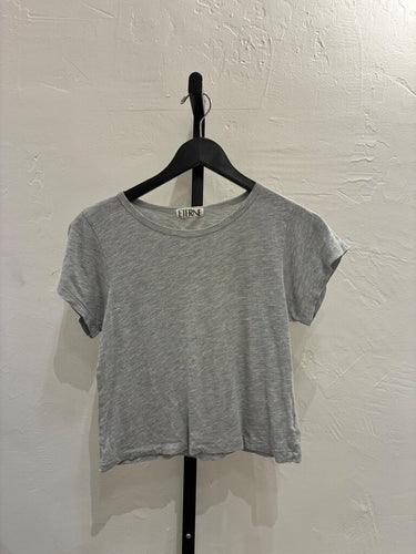 Eterne Heather Grey Crewneck T-Shirt sz L