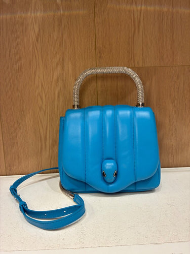 Bulgari x Ambush Serpenti Quilted Leather Top Handle Bag