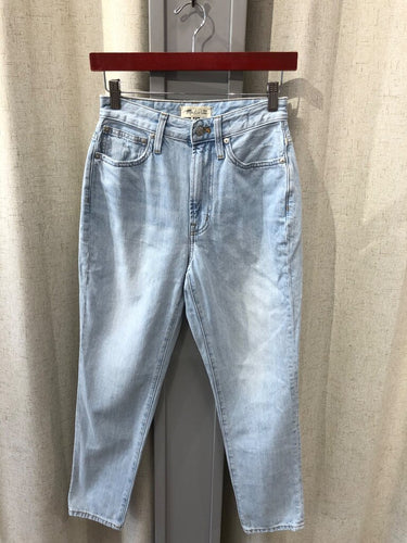 Madewell The Curvy Perfect Vintage Jeans in Light Wash sz 24