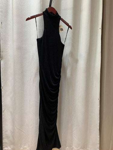 Ser.o.ya Black Ruched Delta Dress sz S