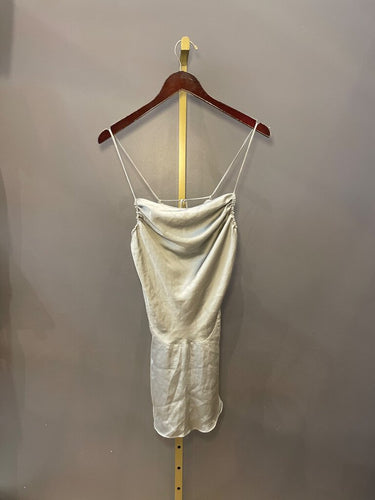 Free People Intimately Satin Cowl Neck Slip Dress sz S