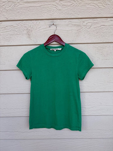 Pam & Gela Green Crew Neck Short Sleeve Tee sz P