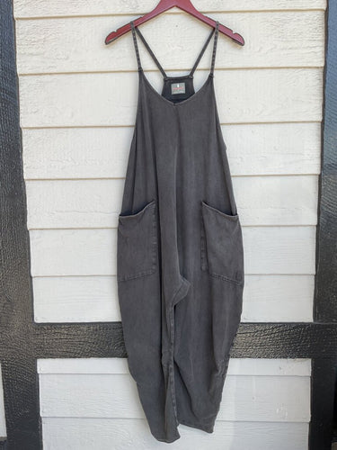 FP Movement Hot Shot Onesie in Washed Black - Size S sz S