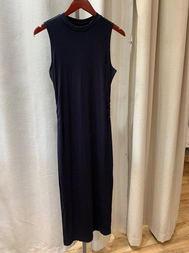 Vuori Ribbed Sleeveless Midi Dress sz M