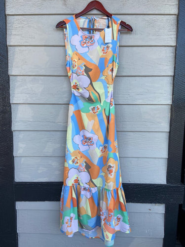 ASTR The Label Sleeveless Cutout Maxi Dress sz M