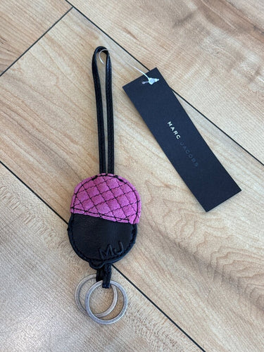 Marc Jacobs Leather Key Fob / Charm sz 1SZ