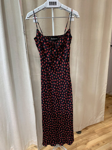 Réalisation Par The Alba Floral Midi Dress sz M