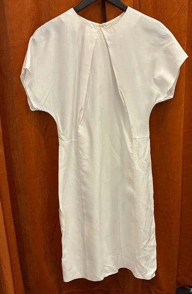 Acne Studios White Short Sleeve Shift Dress