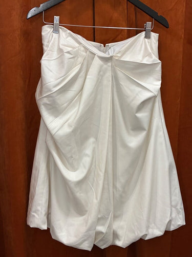 Sea New York Strapless Draped Bubble Dress sz 8