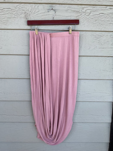 Free People FP Beach Draped Jersey Midi Skirt sz S.P