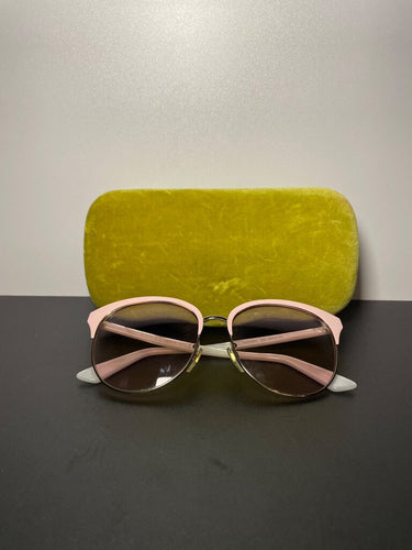 Gucci GG0246SA Pink & Gold Cat Eye Sunglasses