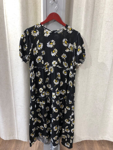 R13 Shredded Relaxed Midi Daisy Dress sz 1
