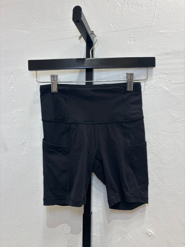 Lululemon Black Fast and Free High-Rise Shorts Size 2 sz 2