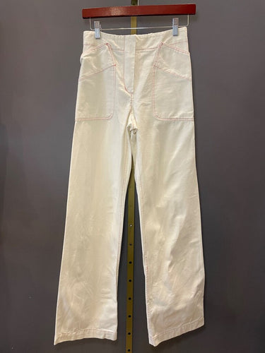 The Westside Contrast Stitch Wide Leg Pants sz XS