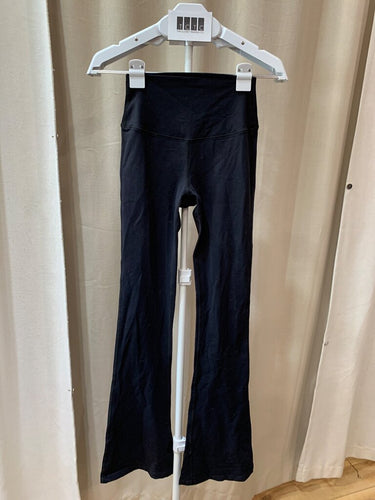 Splits59 Black High-Waist Flare Yoga Pants sz S LONG
