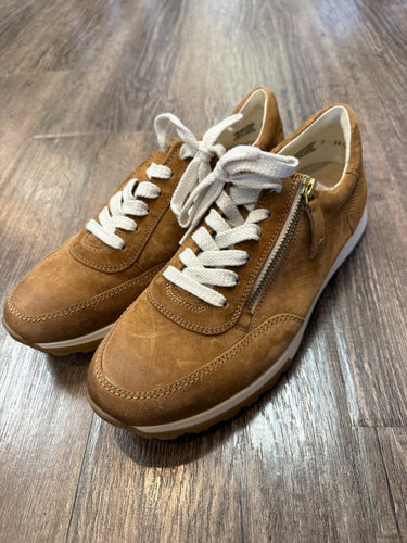 Paul Green Suede Zip Sneakers sz 7