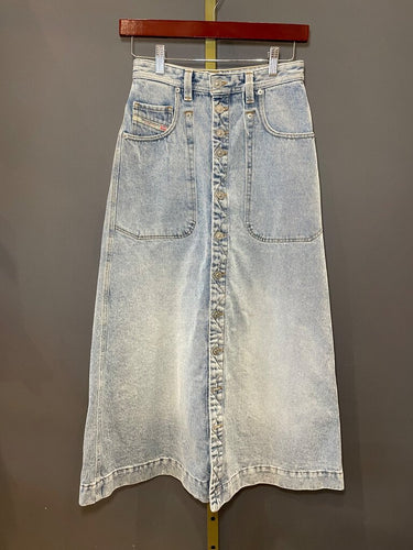 Diesel Industry Denim Midi Skirt