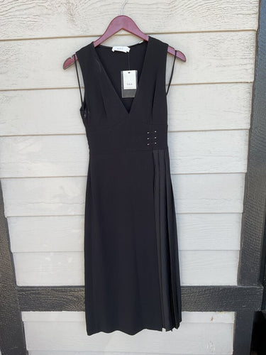 A.L.C. Black Sleeveless Midi Dress sz 0