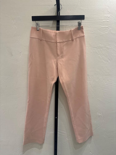 Alice + Olivia Light Pink Cropped Trousers sz 4