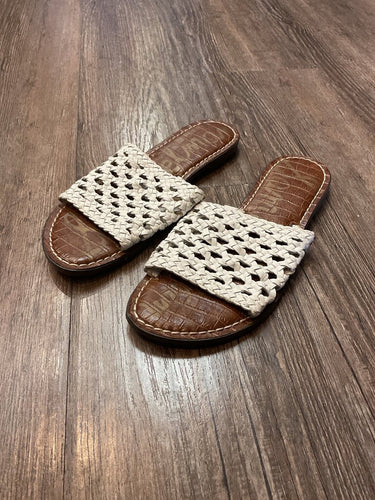 Sam Edelman Genovia Woven Slide Sandals sz 7.5