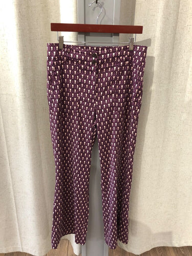 Maeve The Naomi Floral Print Trousers sz 10
