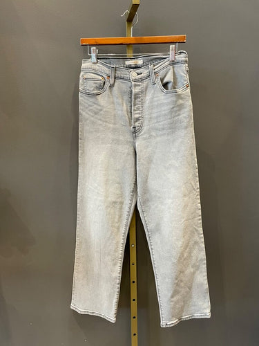 Levi's Ribcage Straight Ankle Jeans sz 29