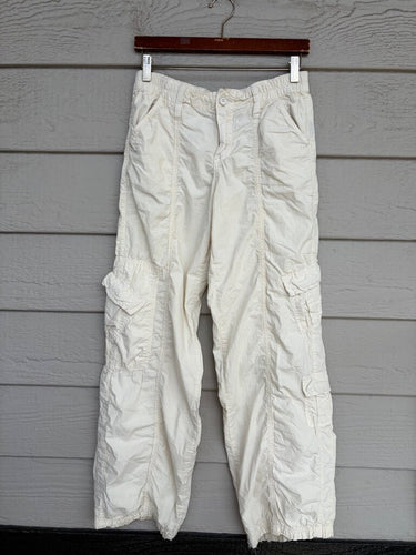 BDG Urban Outfitters Cream Y2K Cargo Pants sz S