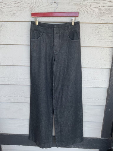 Vince Dark Denim Wide Leg Trousers sz 26