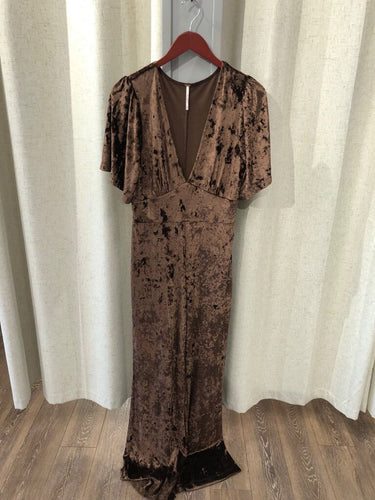 Free People Crushed Velvet Maxi Dress