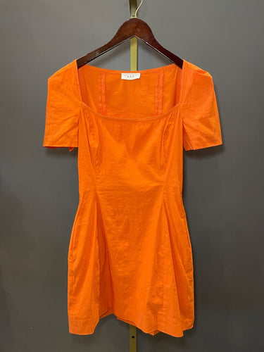 A.L.C. Orange Short-Sleeve Dress