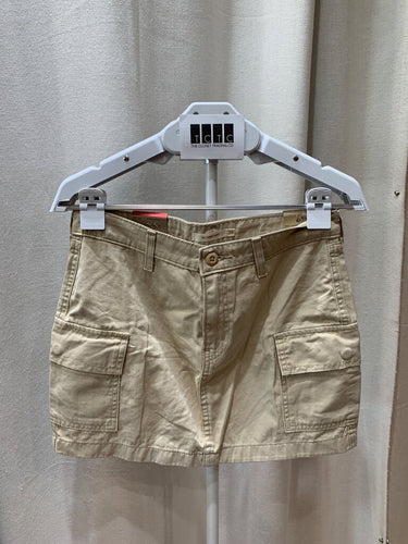 Levi's Khaki '94 Cargo Mini Skirt sz 26