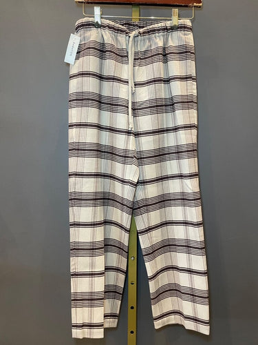 Babaton The Group Plaid Drawstring Pants sz XS
