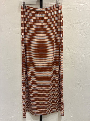 Free People free-est Striped Knit Maxi Skirt sz M