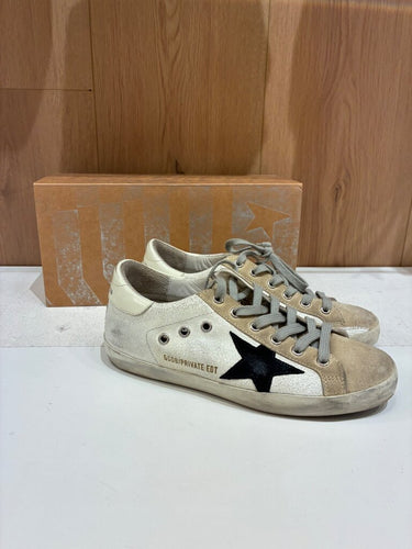 Golden Goose Super-Star Private Edition Distressed Sneakers size 37 with BOX
