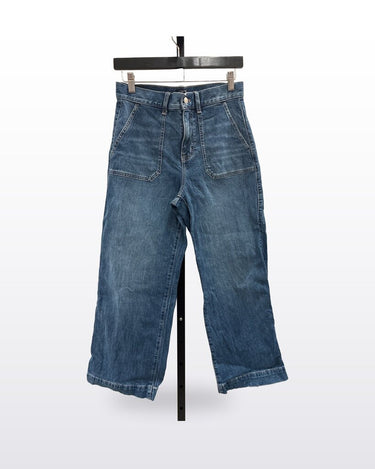 J.Crew Wide-Leg Crop Jeans sz 26