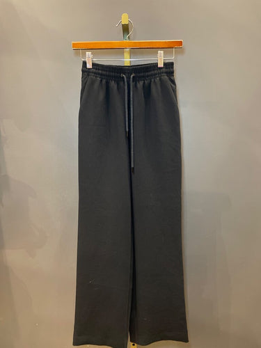Whistles Black Wide-Leg Drawstring Pants sz 2XS