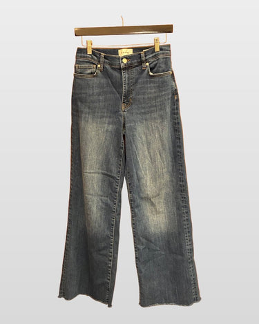 FRAME Le Slim Palazzo Raw Hem Jeans sz 27