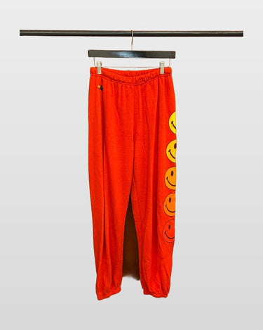 Aviator Nation Smiley Face Jogger Sweatpants sz L