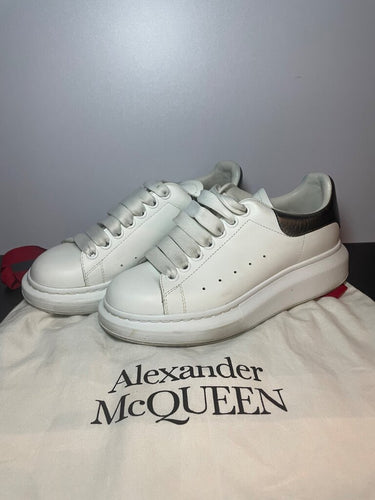 Alexander McQueen Oversized Leather Sneakers sz 36 1/2