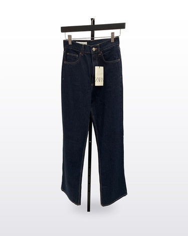 Zara Dark Wash Straight Leg Jeans sz 2